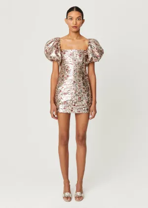 Suzette Dress | Cream Vichy Rose