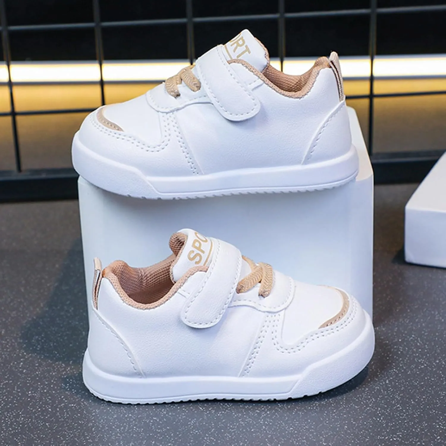 Toddler Flat Open Toe Sneaker Outdoor First Walking Sport Shoes Baby Boys Girls Running Sole Non Slip Shoes Light Comfy