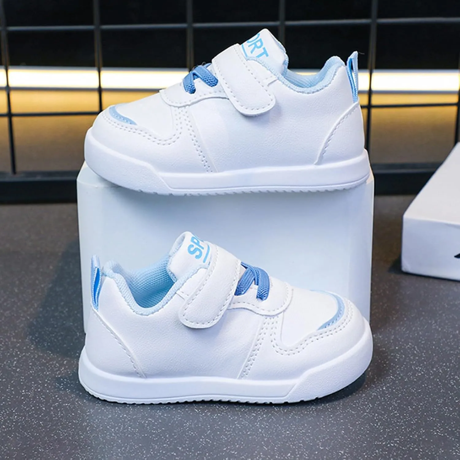 Toddler Flat Open Toe Sneaker Outdoor First Walking Sport Shoes Baby Boys Girls Running Sole Non Slip Shoes Light Comfy