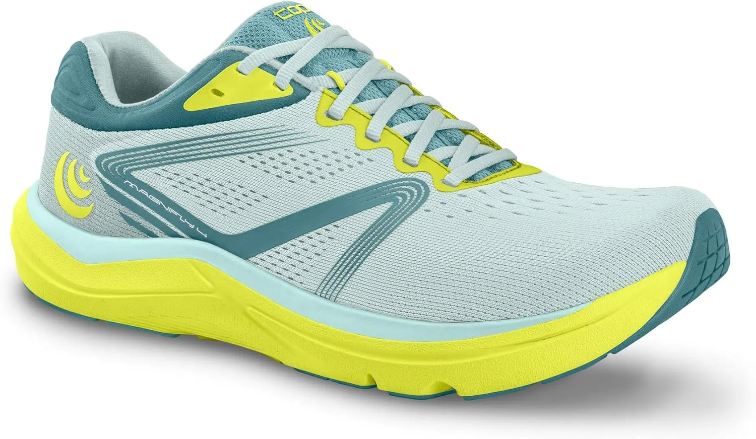 Topo Athletic Women's Magnifly 4 Comfortable Cushioned Durable 0MM Drop Road Running Shoes, Athletic Shoes for Road Running