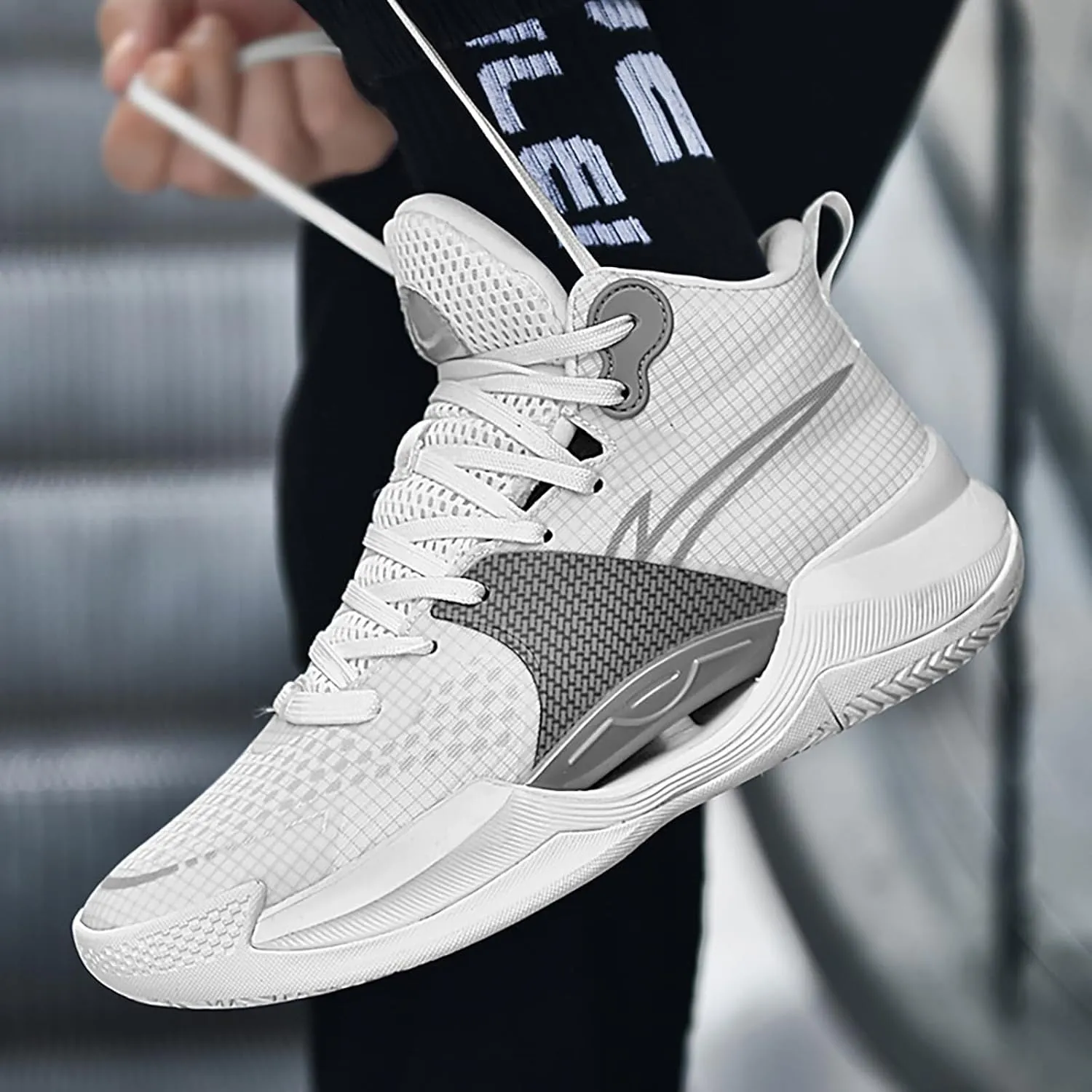 Unisex Breathable Anti Slip Wear-resistant High Top Outdoor Sports Training Boots
