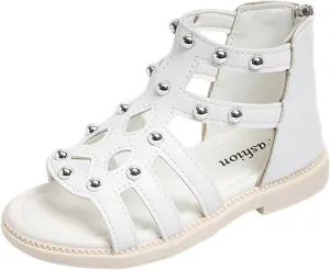 Water Shoes for Kids High Top Sandals Fashion Summer Little Girl Beads High Top Princess Children Toddler Slippers Girl
