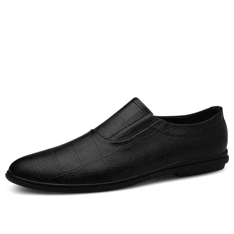 West Louis Slipons Genuine Leather Moccasins
