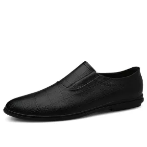 West Louis Slipons Genuine Leather Moccasins
