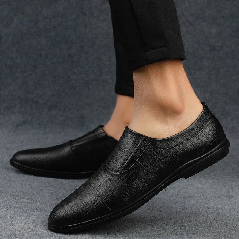 West Louis Slipons Genuine Leather Moccasins
