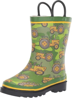 Western Chief Boy's Waterproof Printed Rain Boot