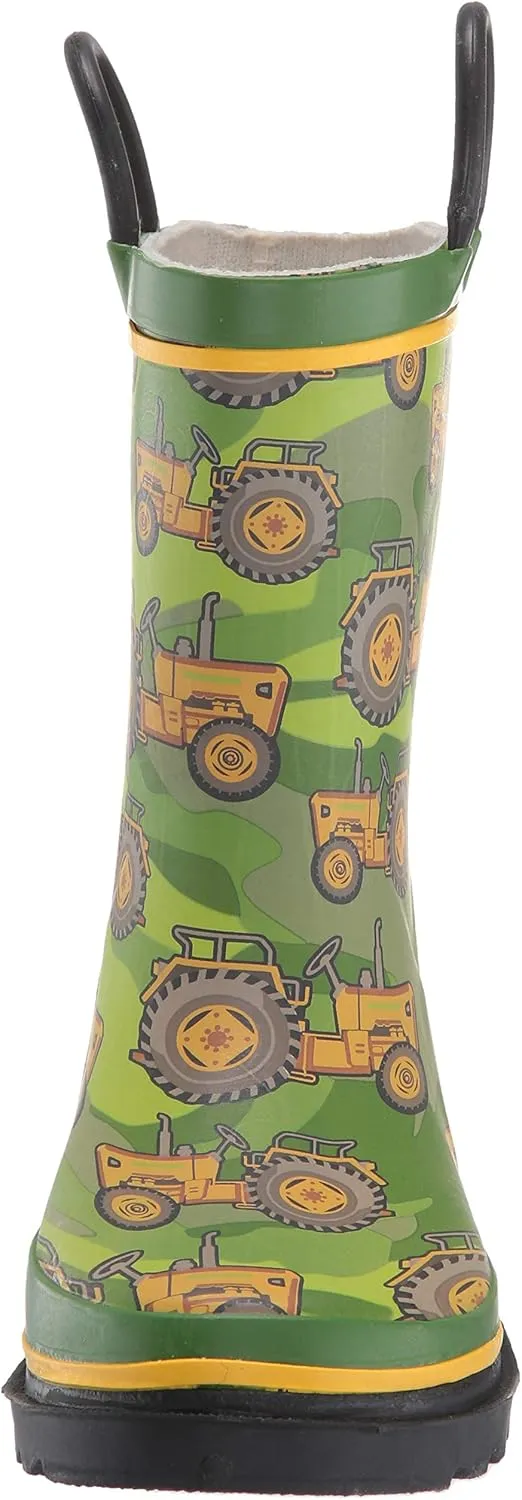 Western Chief Boy's Waterproof Printed Rain Boot