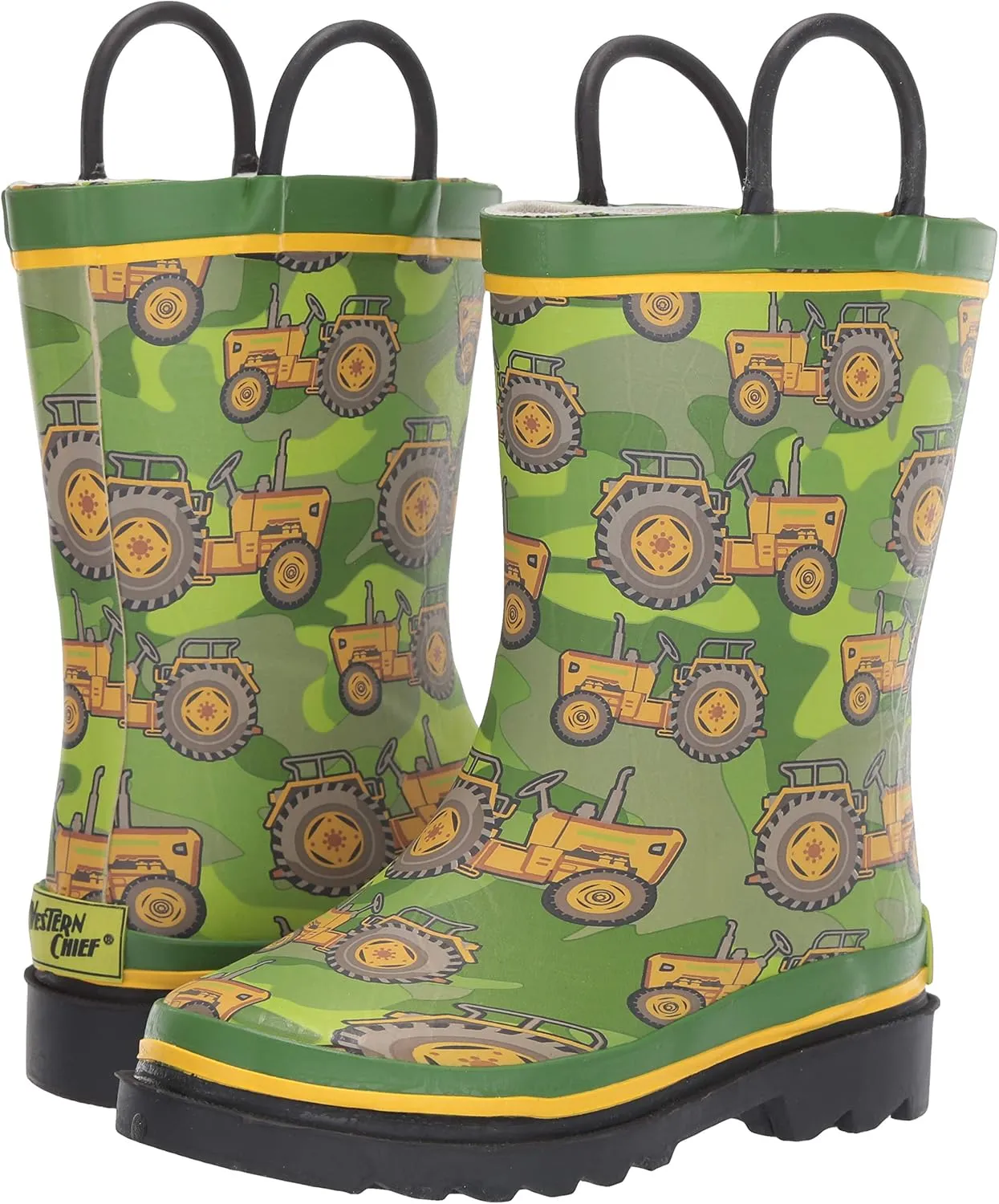 Western Chief Boy's Waterproof Printed Rain Boot