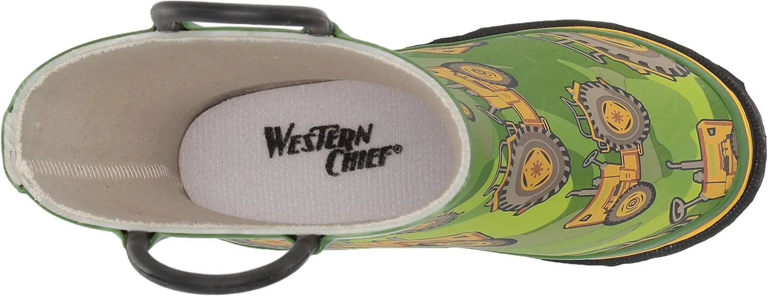 Western Chief Boy's Waterproof Printed Rain Boot