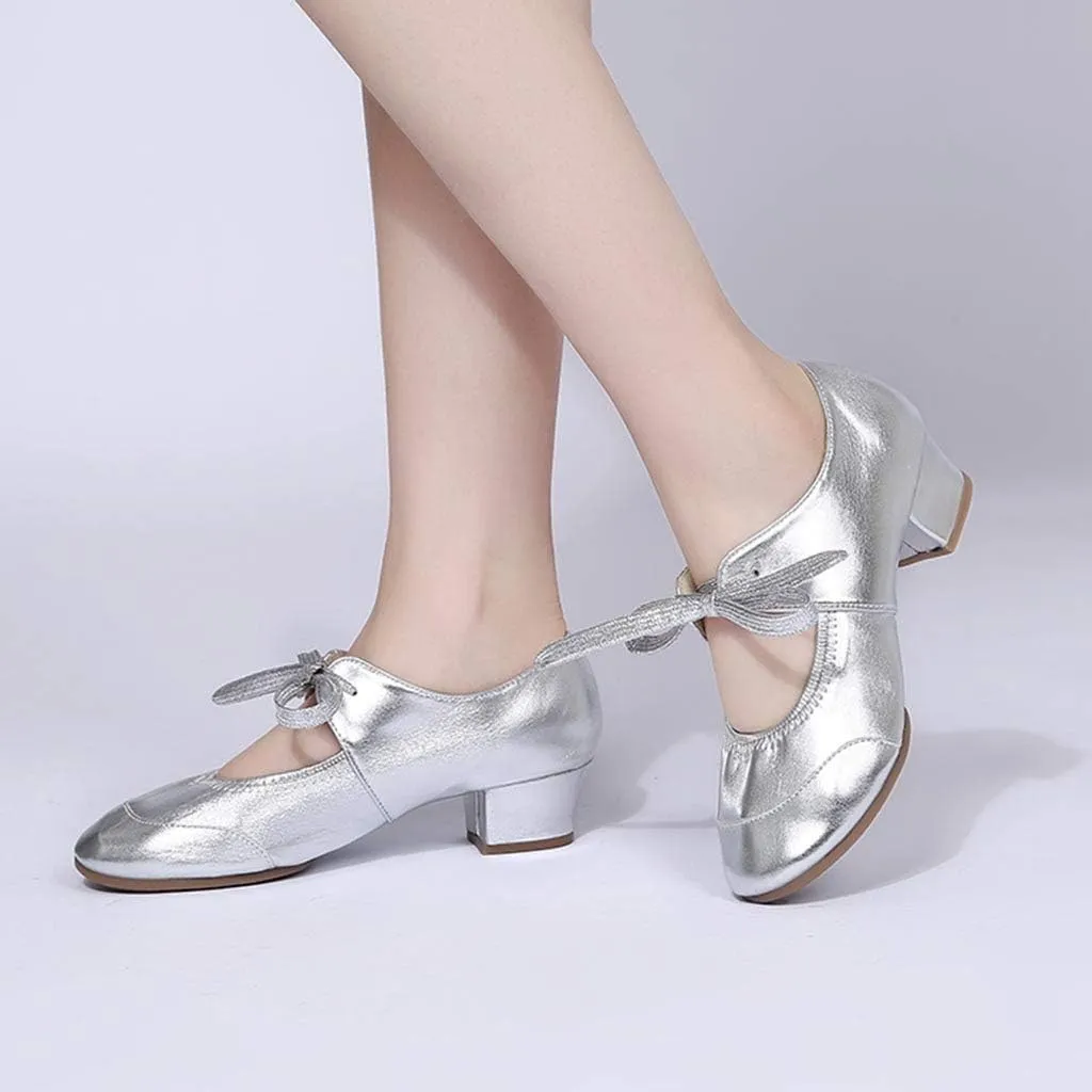 Women Ladies Dancing Prom Ballroom Latin Ballet Dance Singles Shoes Womens Platform Sandals Size 11, 5