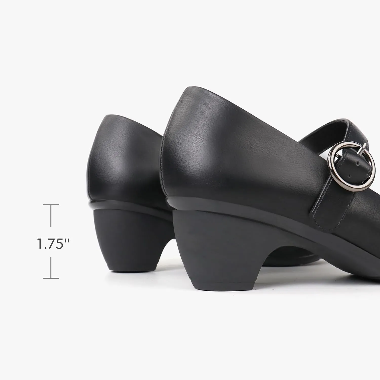 Women Mary Janes Pumps Chunky Shoes Dress Shoes