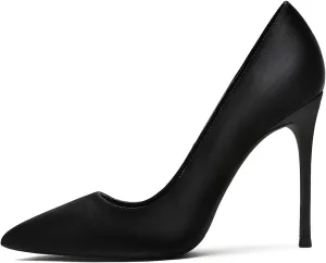 Women's Classic Pointed Toe Elegant Slip on Stieletto Dress Pumps Shoes