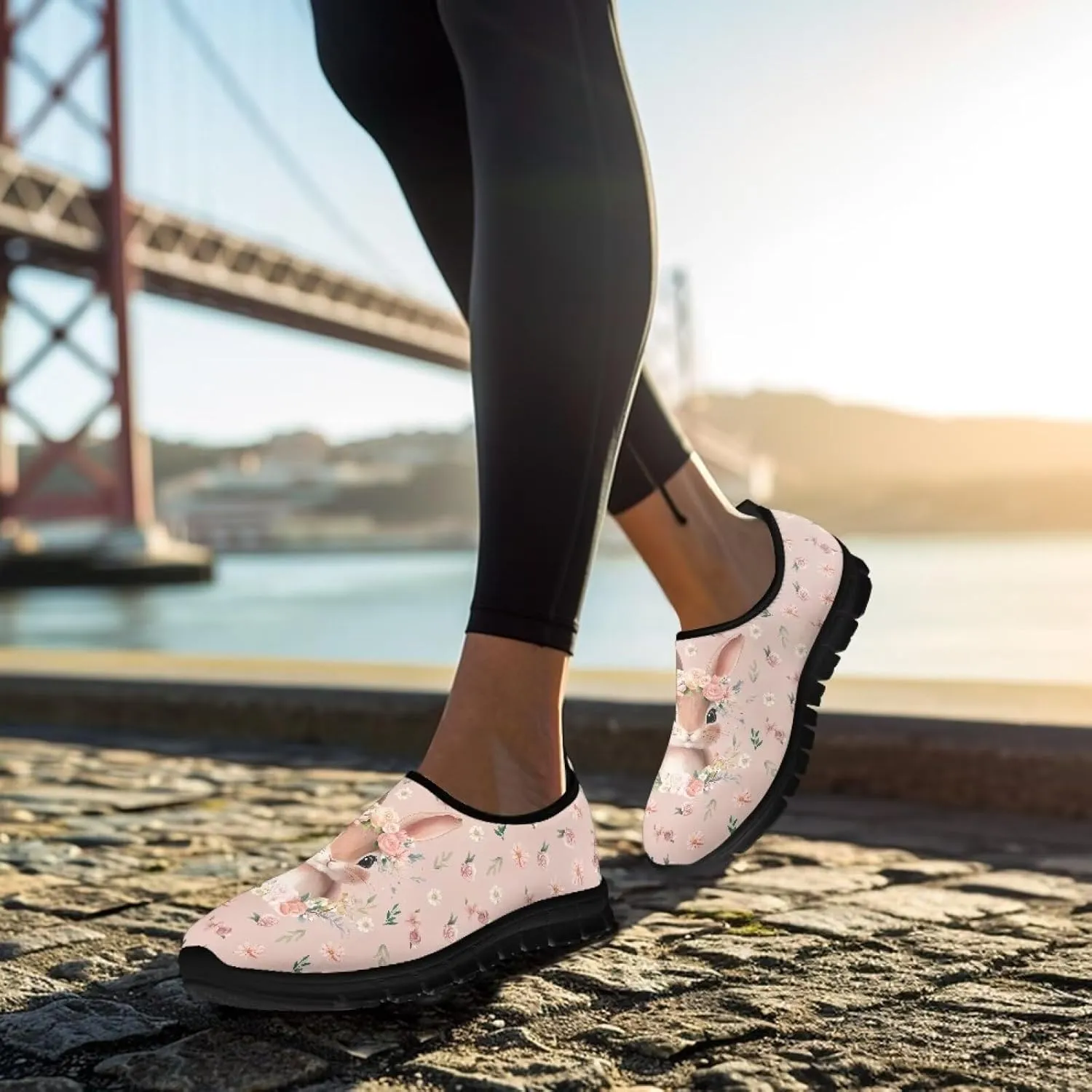 Women's Fashion Sneakers Comfy Breathable Lightweight Low Cut Non Slip Walking Running Shoes Sport Sneakers