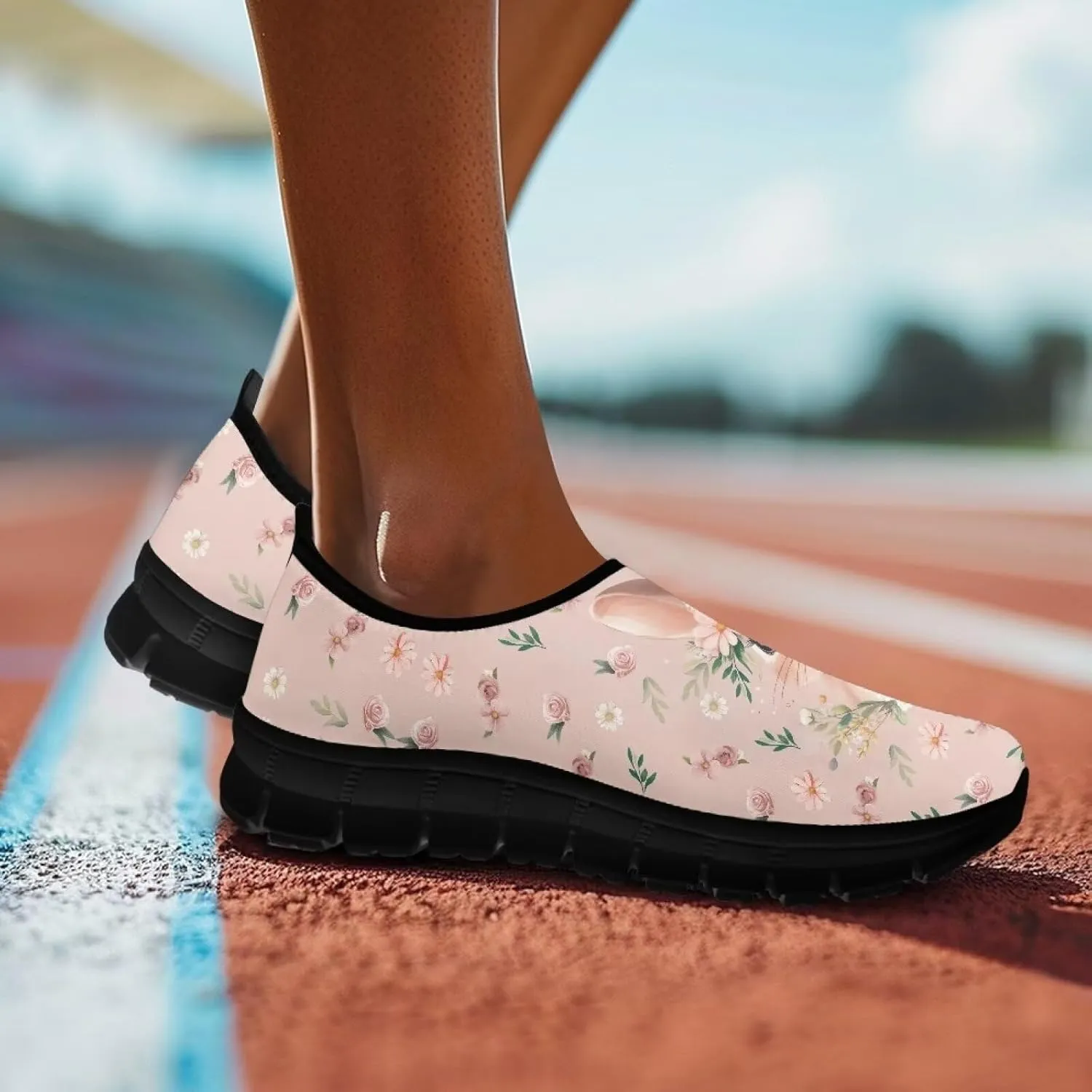 Women's Fashion Sneakers Comfy Breathable Lightweight Low Cut Non Slip Walking Running Shoes Sport Sneakers