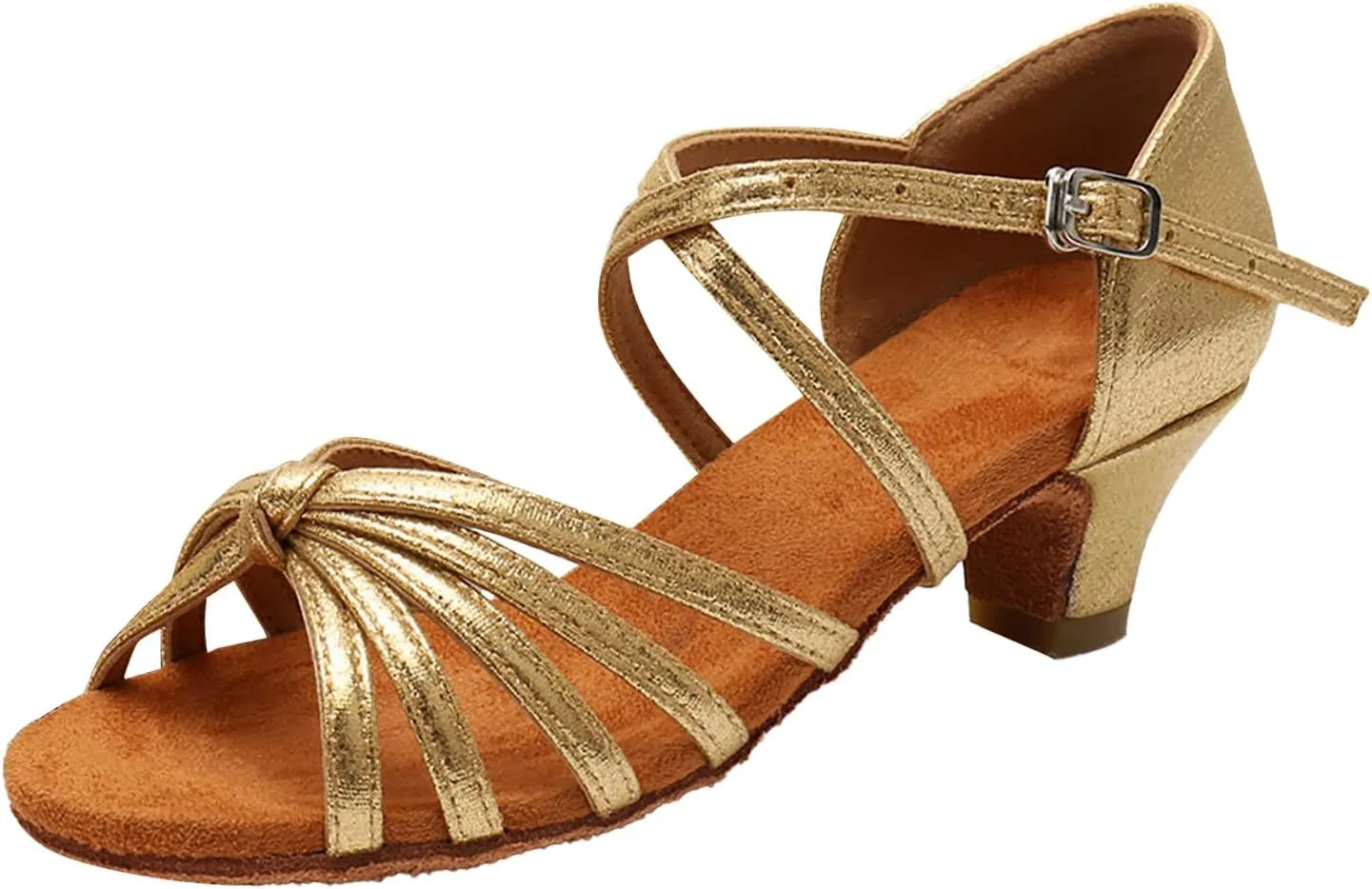 Women's Fashionable Soft Sole Comfortable Non Slip Latin Dance Shoes Shoes Women Low Heels, 6.5