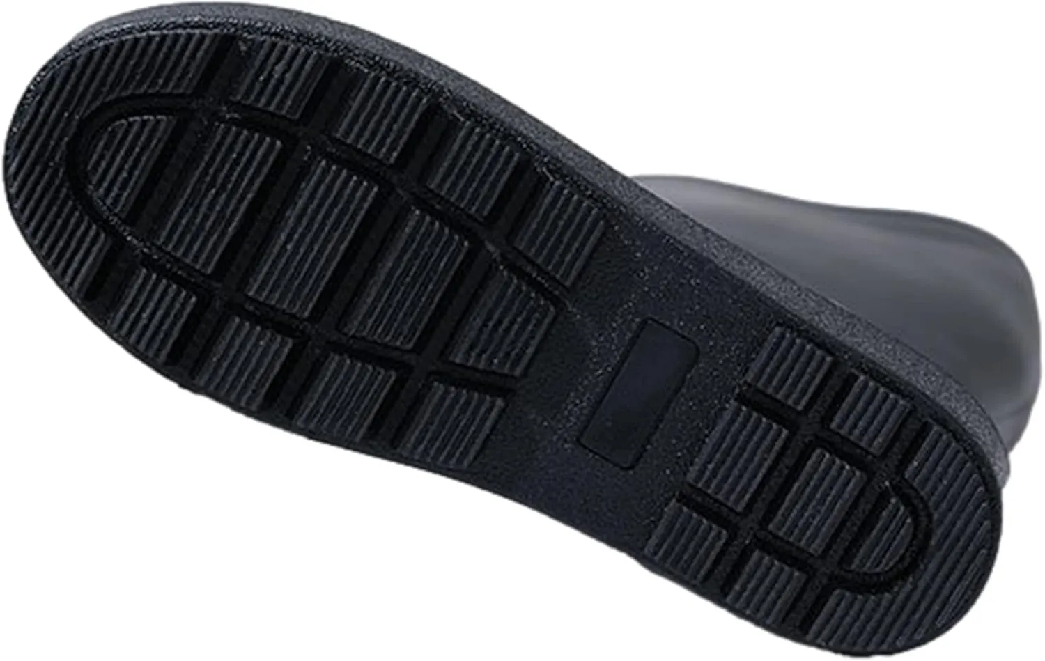 Women's Knee High Wedge Heel Waterproof Slip-On Rain Boots