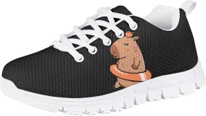 Yzaoxia Athletic Running Shoes for Boys Walking Shoes Lightweight Lace Up Sneakers for Kids Comfy Size 11-Size 5